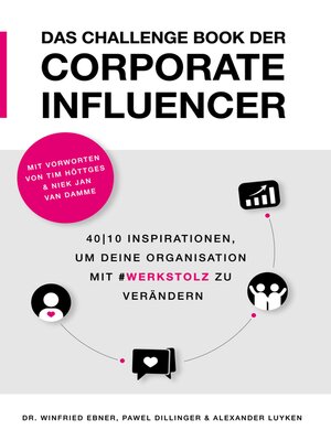 cover image of Das Challenge Book der Corporate Influencer